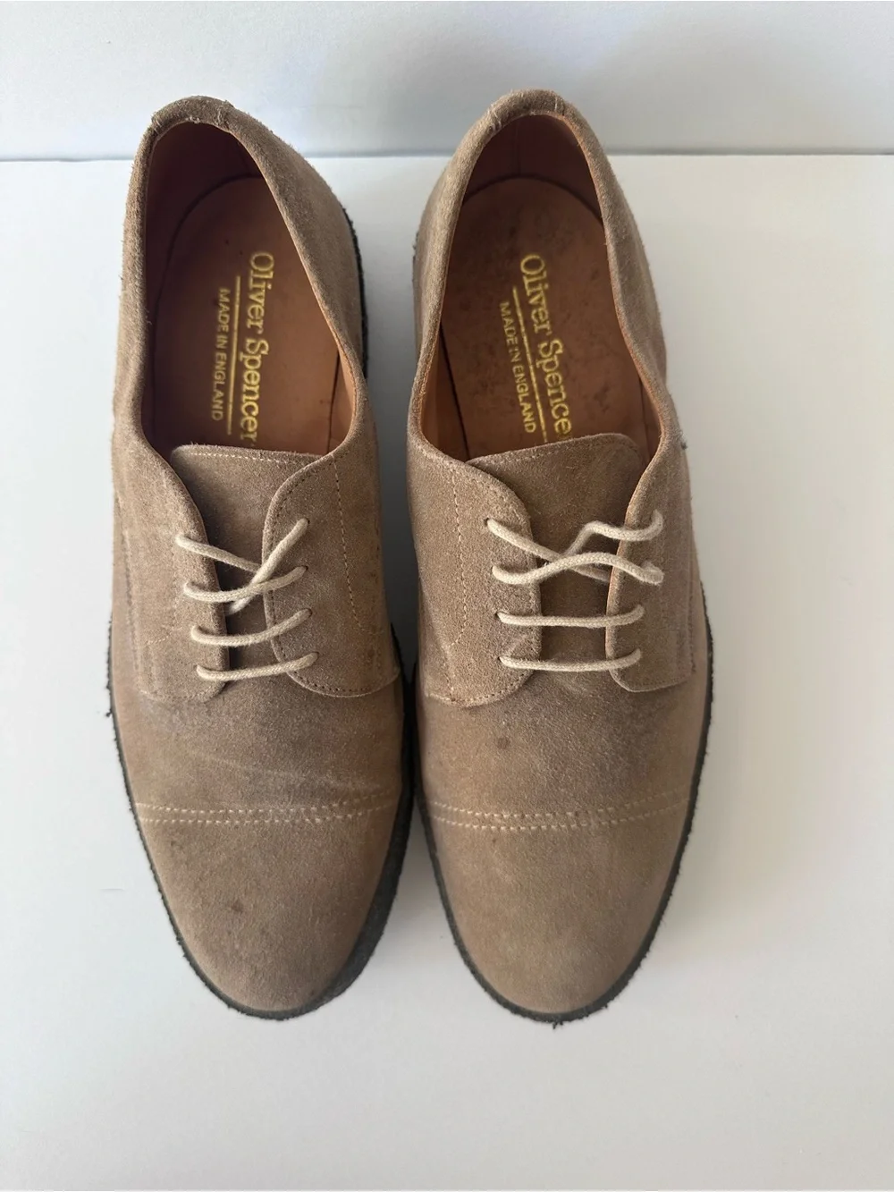 Oliver Spencer Taupe Suede Chukka Boots - Taupe